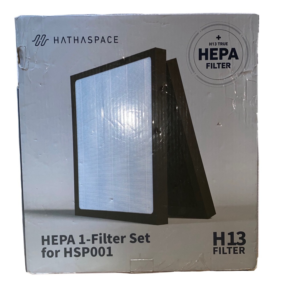HATHASPACE HSP001 H13 True HEPA Filter Replacement, 4-Stage Air Purifier Filter